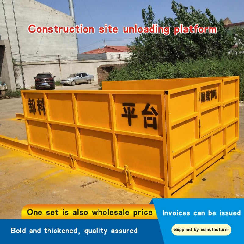 Manufacturer direct sales construction site unloading platform