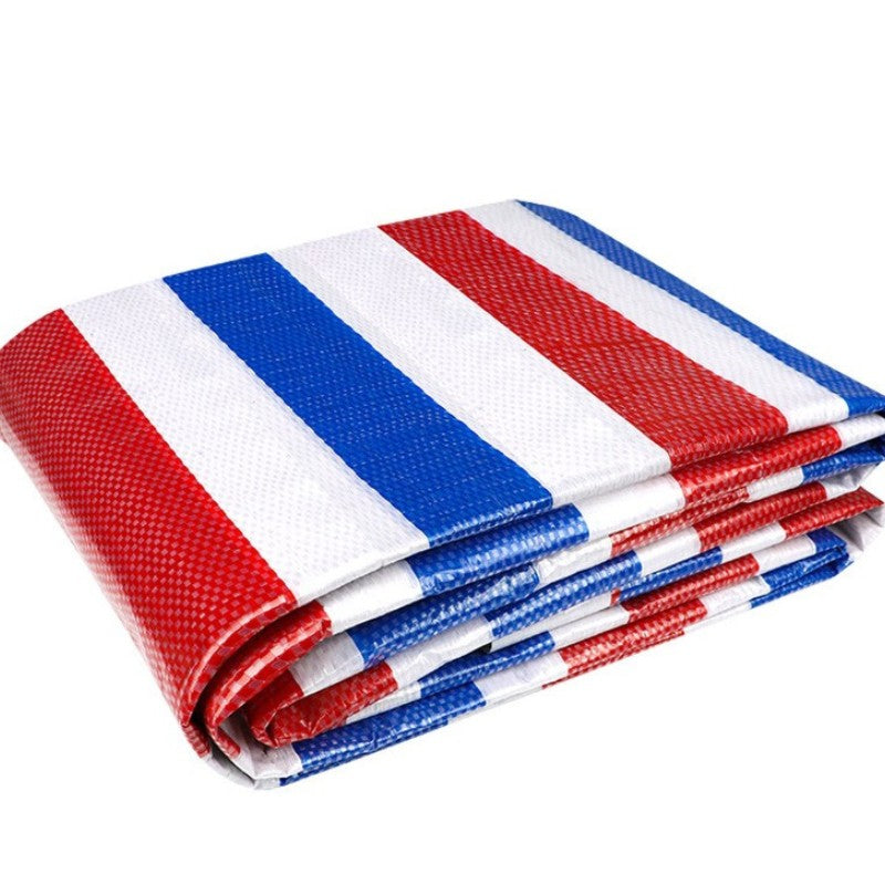 Color striped cloth