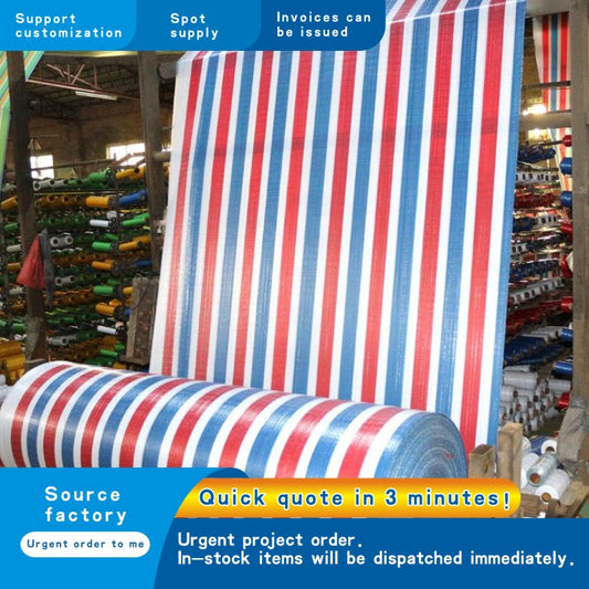 Color striped cloth
