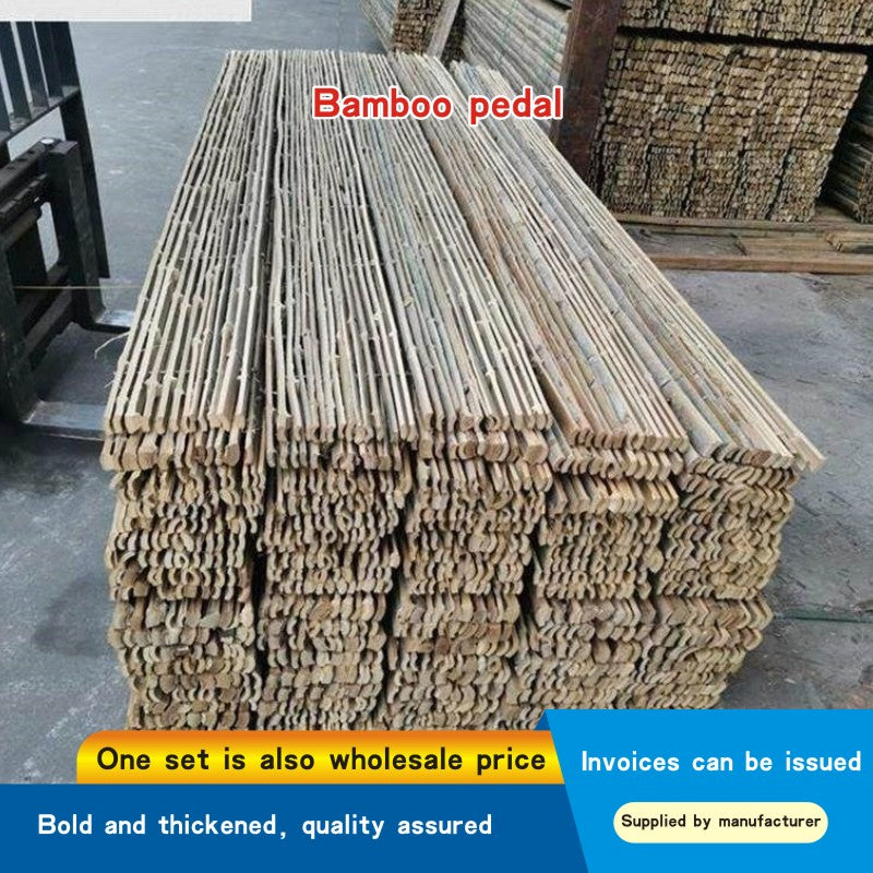 Bamboo pedal