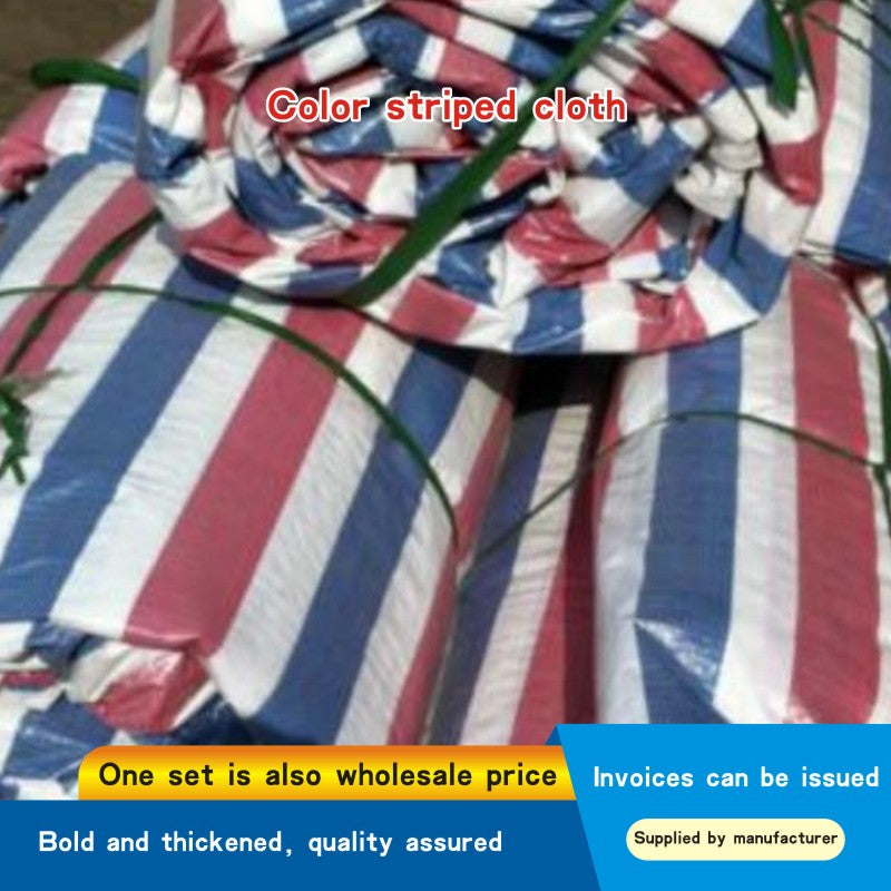 Color striped cloth
