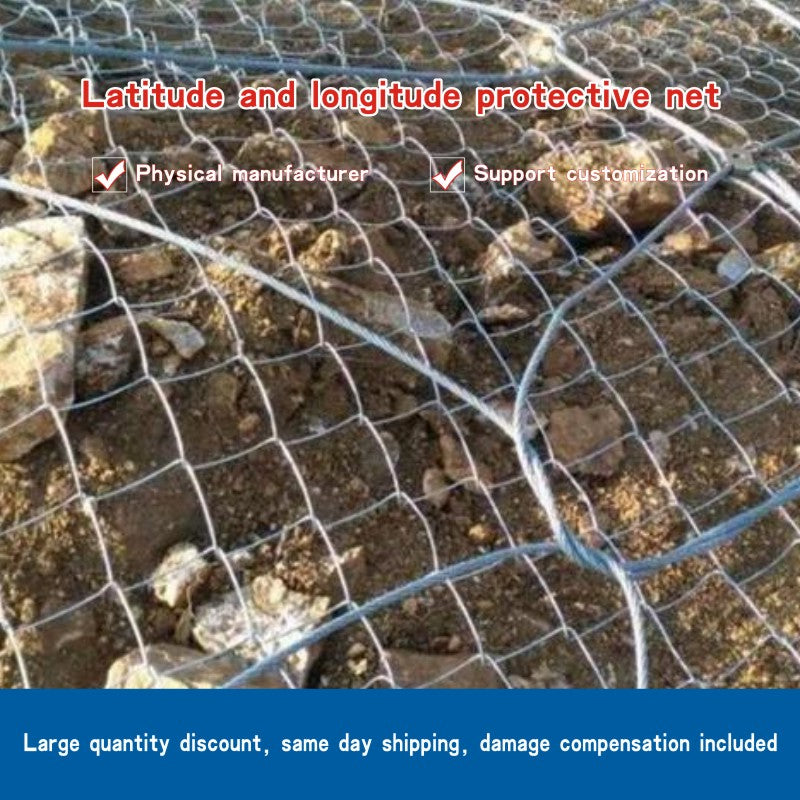 Latitude and longitude protective net