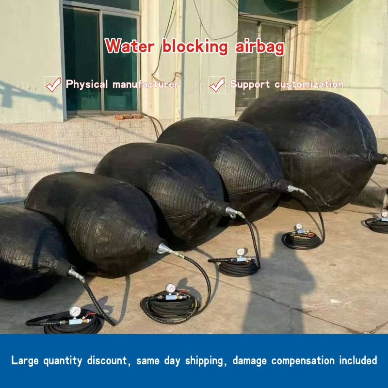Water blocking airbag