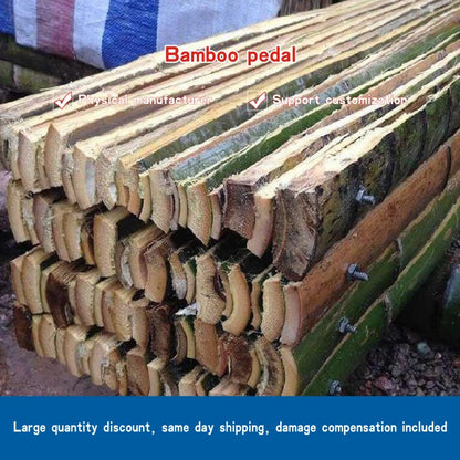 Bamboo pedal