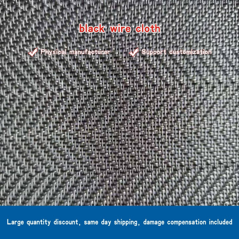 black wire cloth