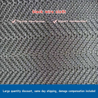 black wire cloth