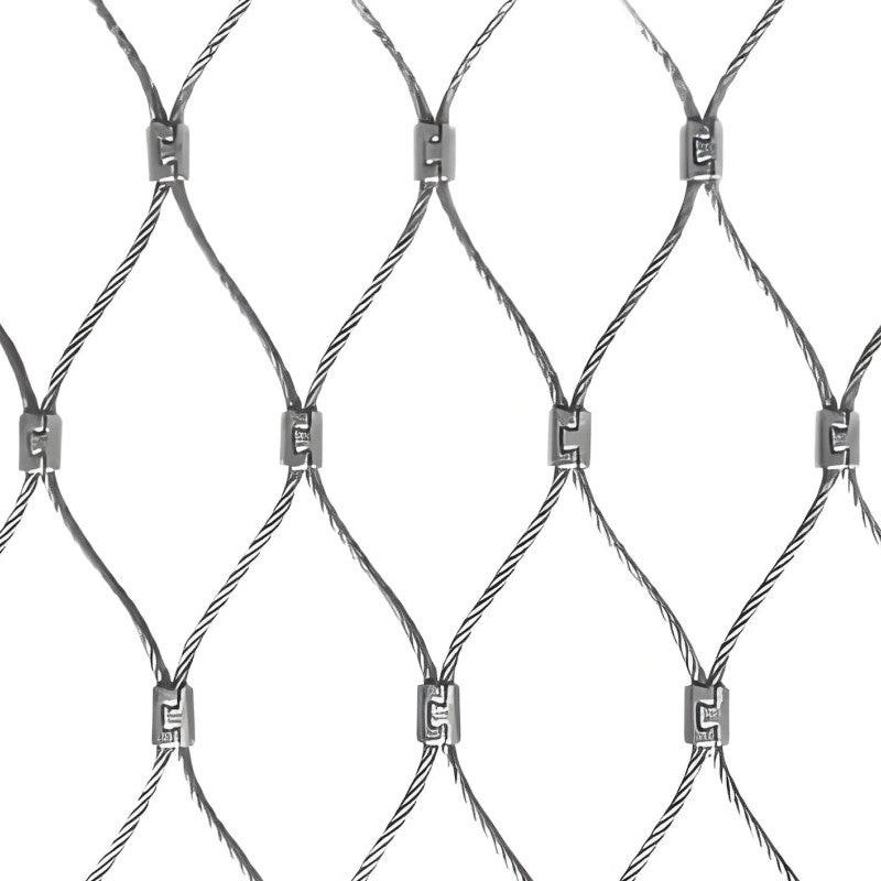 Stainless steel rope net