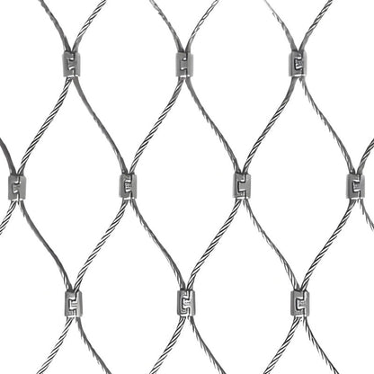 Stainless steel rope net