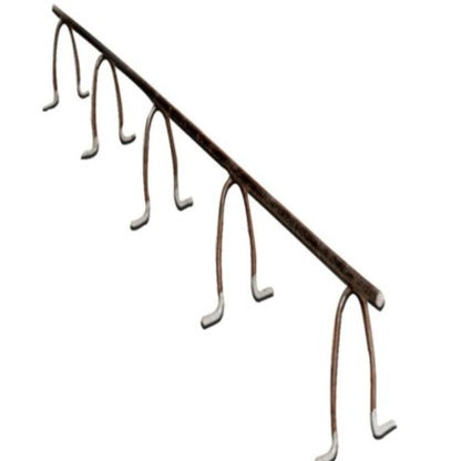 Steel bar stool